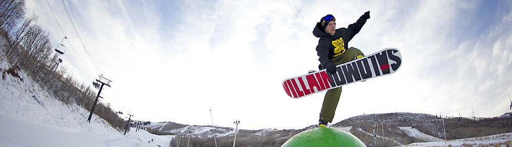 Bode Merrill, footplant. Park City opening week.