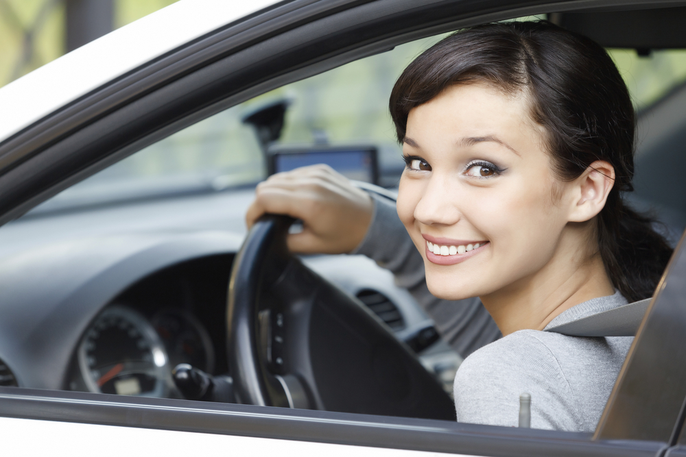 happy driver