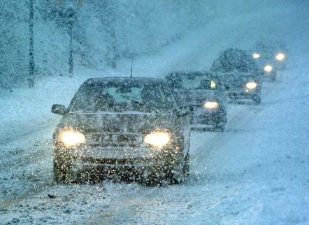 snow driving
