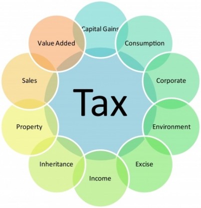Tax types management business