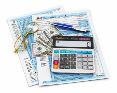 Business finance, tax and accounting concept
