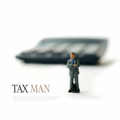 Concept image for tax man