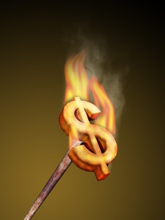 Hot metal dollar brander