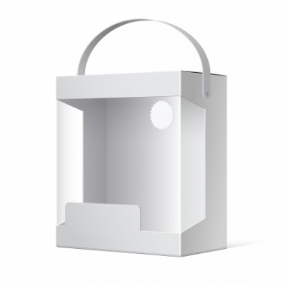 Light Realistic Package Cardboard Box