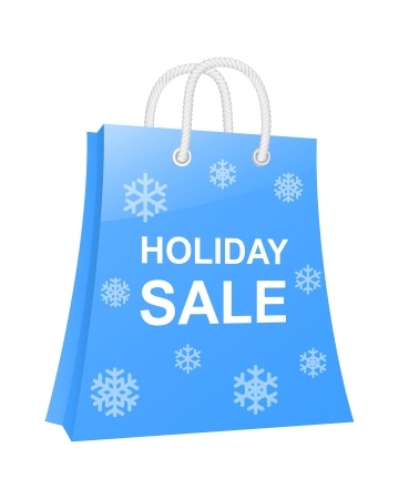 Winter holidays shopping