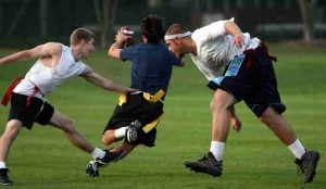 flag football players