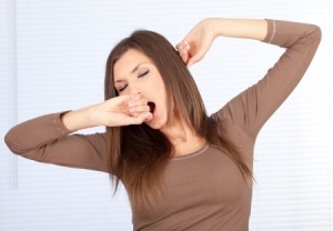 yawningwoman