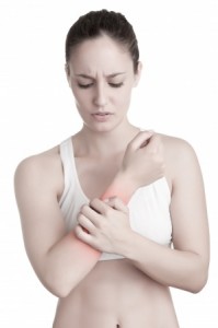 female forearm