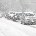 Cars in Snow