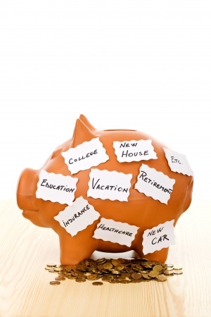 Saving money for a goal