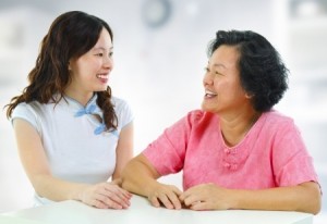 Asian family