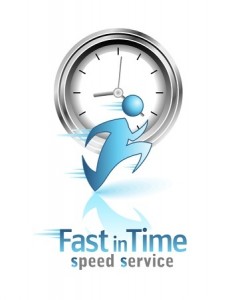 Fast in Time. Social icon