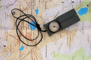 Map and compass