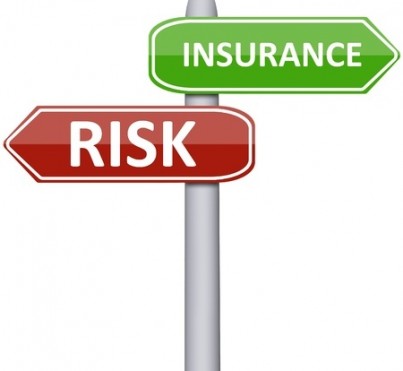 Risk and insurance on road sign