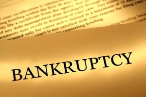 Bankruptcy filing legal notice letter