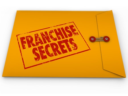Franchise Secrets red stamped words