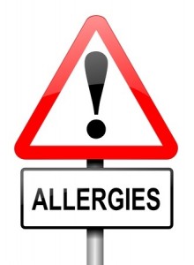 Illustration depicting a red and white triangular warning sign