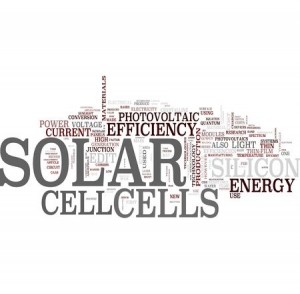 Photovoltaic word cloud