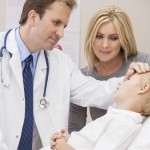child and doctor