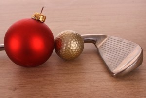 GOLF BALL IN A STUDIO SETTING