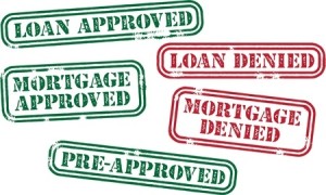 Loan or Mortgage Banking Approval Stamps