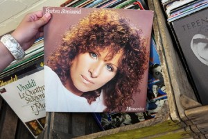 Barbra Streisand in a second hand store