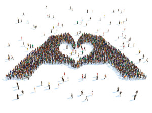 33338988 - illustration of hands depicting the heart,isolated