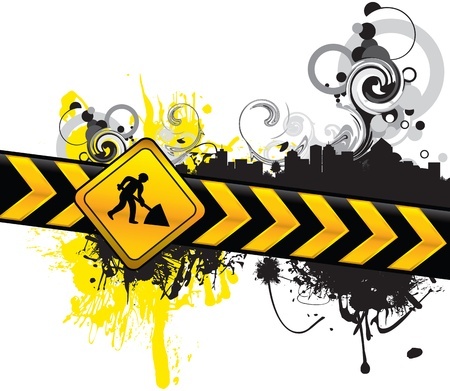 abstract digging banner