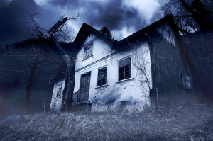 37725354 - abandoned haunted house