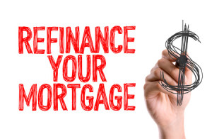 60232994 - refinance your mortgage written with a marker pen