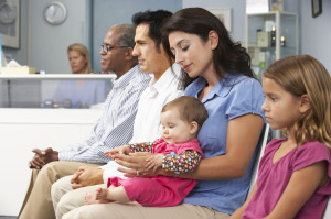 42270887 - patients in doctors waiting room