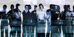 57289202 - motivated workforce and staff employees smiling art