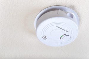 31967073 - carbon monoxide alarm on the ceiling