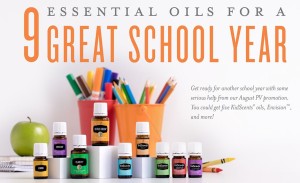 Young Living 9 essential oils