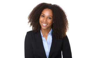 30603139 - close up portrait of a confident african american business woman