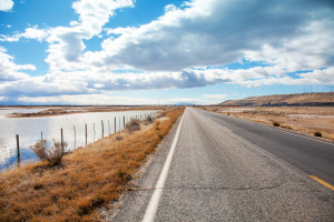 37934137 - landscape at the salt lake in salt lake city utah