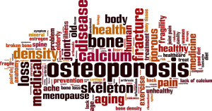 74270057 - osteoporosis word cloud concept. vector illustration
