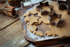 cooking ginger cookies