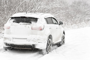 Car in the snow