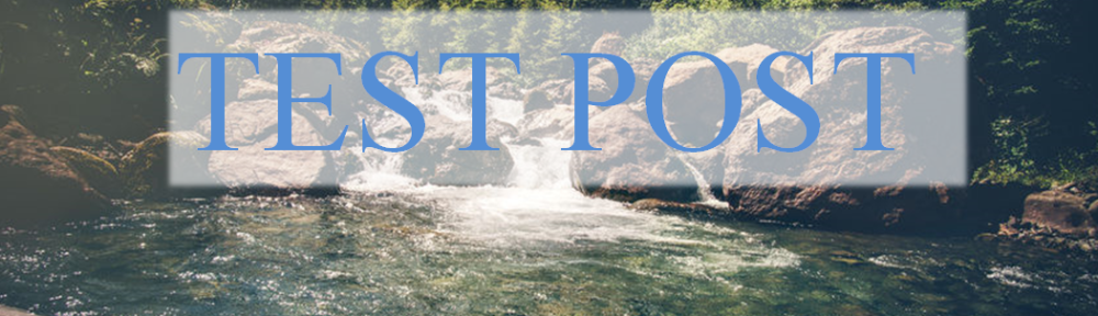 Test Post 3