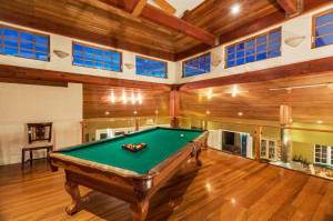 Pool Table in Luxury Home