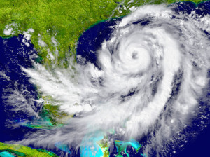 Hurricane near Florida