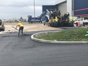 Working on improving the Delta Reservations parking lot at SLC International Airport