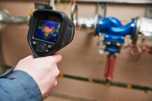 thermal imaging inspection of heating equipment