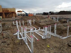 PVC Pipe at the Ten Mile Creek Job Site, Idaho, 2020