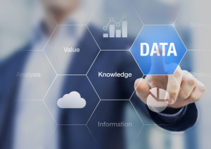 Concept about the value of data for information and knowledge