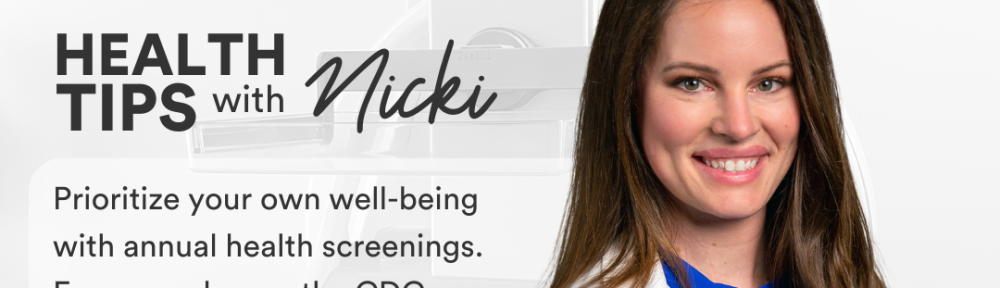 Nicki Owen HEALTH TIP