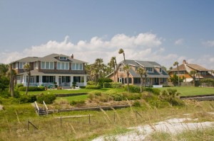 1779828 - luxury, shake exterior beachfront homes with tropical landscaping