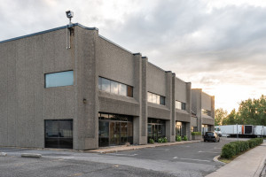 Small business building exterior