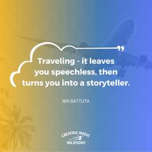 Traveling leaves you speechless